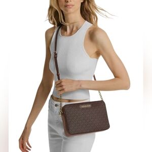 Michael Kors Jet Set Large East West Crossbody Bag